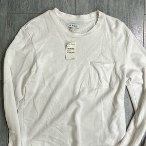 Brand new nordstroms THE RAIL light crew neck sweater.